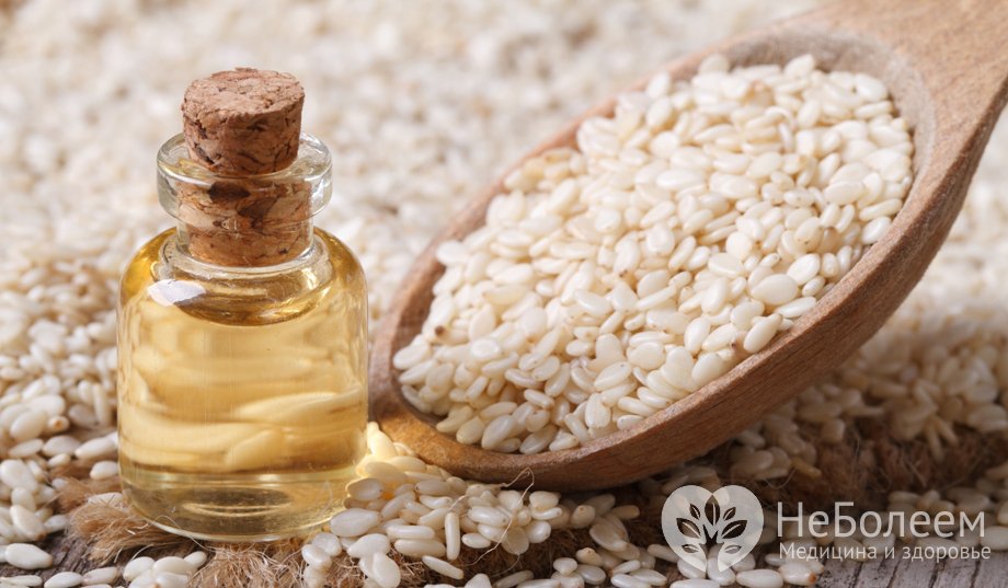 Семена кунжута и кунжутное масло – лидер по содержанию витамина B8