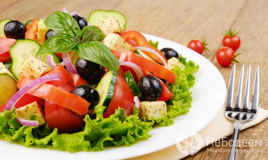 Греческая диета: разрешенные продукты