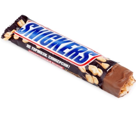 Батончик шоколадный «Snickers»