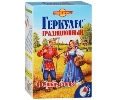 Хлопья овсяные Русский продукт «Геркулес традиционный»