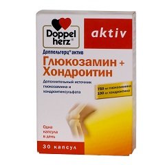 Капсулы Доппельгерц актив Глюкозамин + Хондроитин