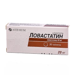 Таблетки Ловастатин