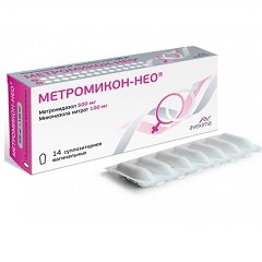Суппозитории вагинальные Метромикон-Нео