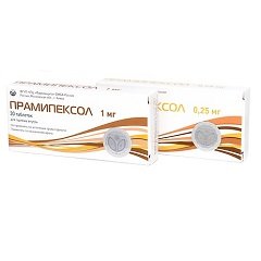 Таблетки Прамипексол