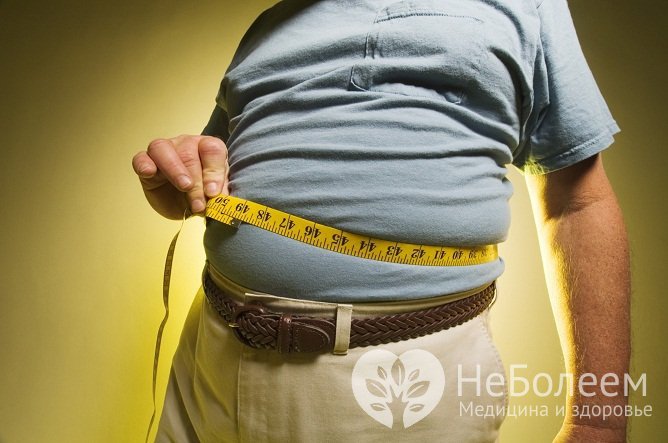 Артериальная гипертензия частый спутник людей с ожирением