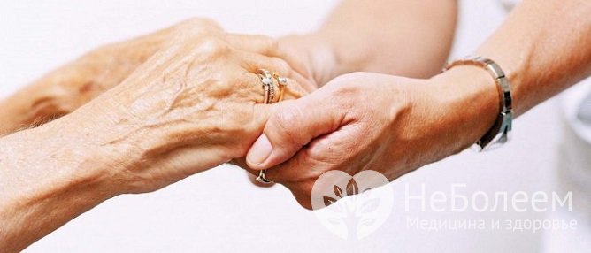 Тремор рук – самый характерный признак болезни Паркинсона