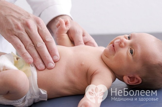 У детей гепатоспленомегалия может протекать бессимптомно, проявляясь лишь увеличением размеров органов