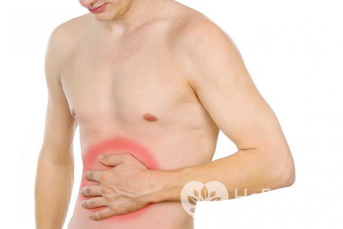 Основным симптомом хронического холецистита является боль в брюшной полости