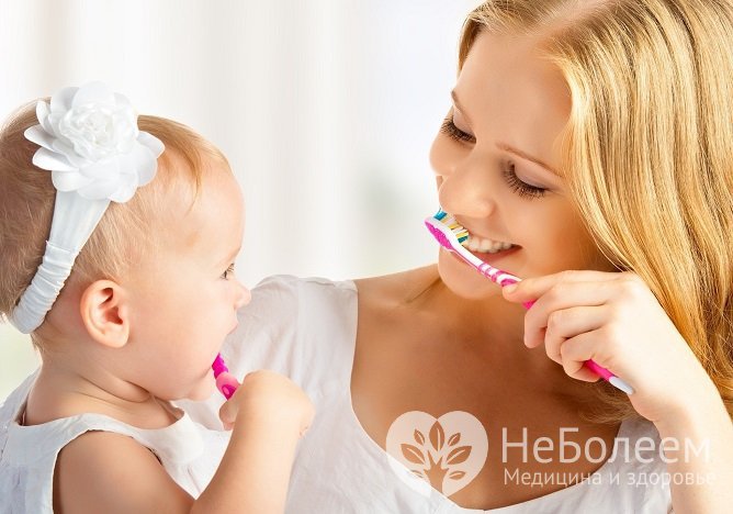 Тщательная гигиена зубов и полости рта очень важна для профилактики кариеса у детей