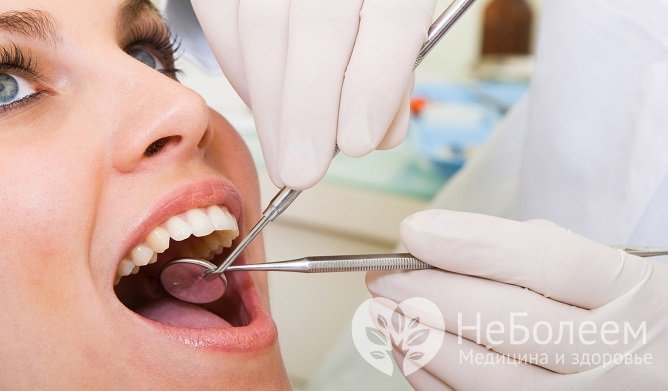Диагноз «клинофидный дефект» ставится на основании стоматологического осмотра