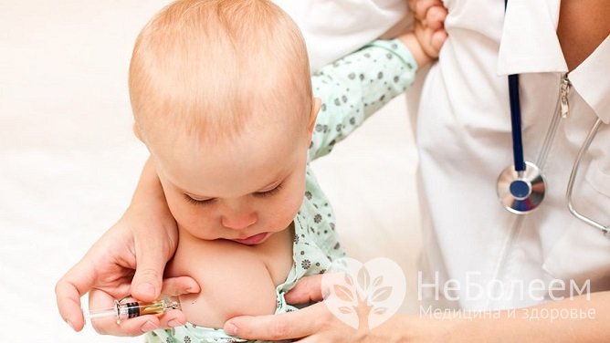 Наиболее эффективным методом профилактики коклюша у детей является вакцинация