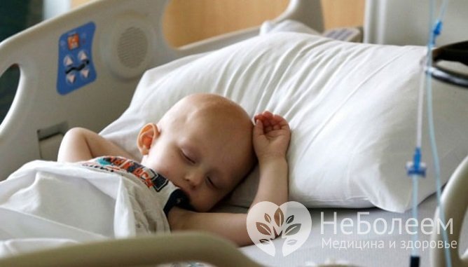Лечение лейкоза у детей проводится в стационаре, в отделении онкогематологии