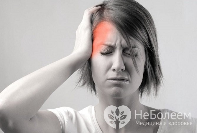 Распространенные симптомы головного мозга – головная боль, шум и звон в ушах