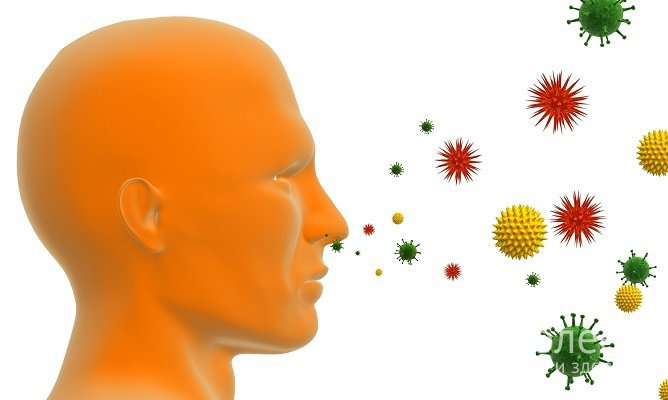 Аллергены, острые и хронические инфекции верхних дыхательных путей могут приводит к развитию вазомоторного ринита