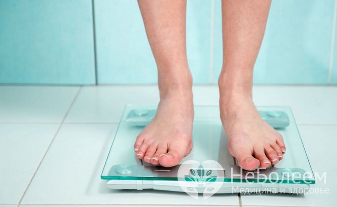 Стабилизация веса при соблюдении диеты - признак гипогликемии