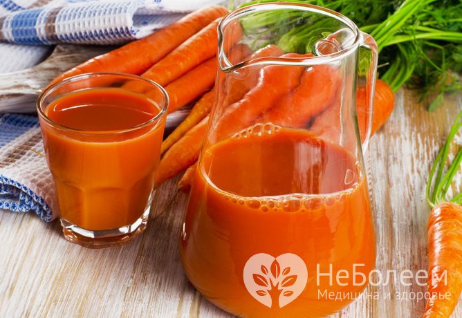 Польза моркови при различных заболеваниях