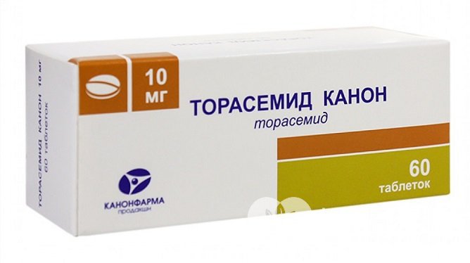 Торасемид - петлевой диуретик, использующийся в терапии гипертонической болезни