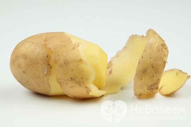 Картофельная кожура содержит вещества, которые могут помочь в лечении кашля