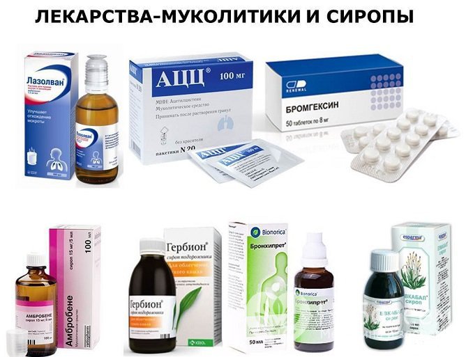 Лекарства от бронхита и кашля у взрослых и детей