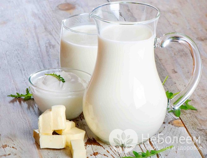 В меню пациента должны присутствовать молочнокислые продукты