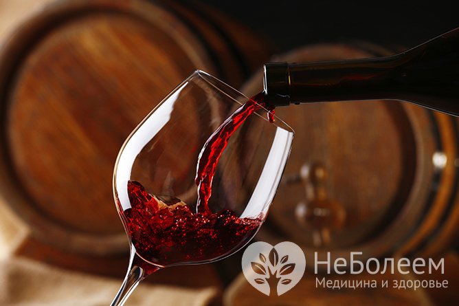 В количестве 140 мл в день красное сухое вино может быть полезным для организма