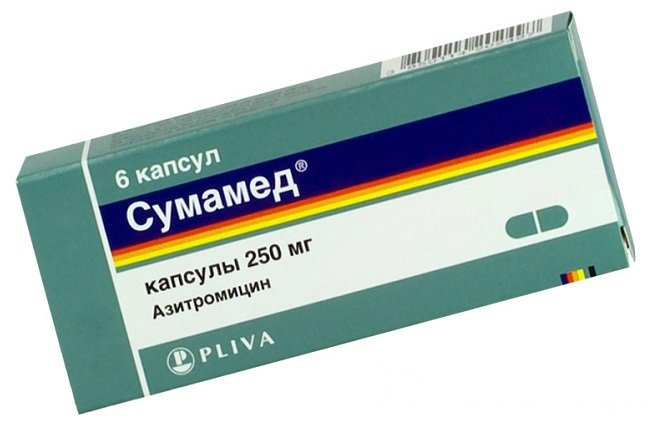 Сумамед при ангине у взрослых и детей: способ применения, побочные эффекты
