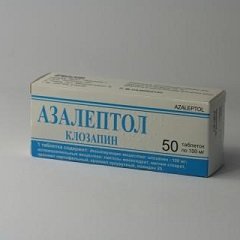 Таблетки Азалептол