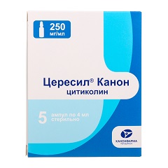 Раствор для в/в и в/м введения Цересил Канон