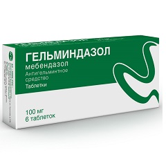 Таблетки Гельминдазол