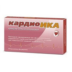 Гранулы гомеопатические КардиоИКА