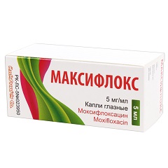 Капли глазные Максифлокс