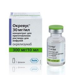 Концентрат для приготовления раствора для инфузий Окревус