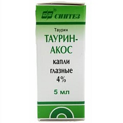 Капли глазные Таурин-АКОС