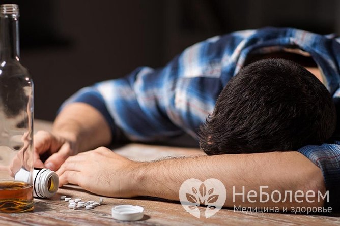 Срочная помощь при алкогольном отравлении