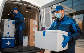 Доставка медицинских товаров с соблюдением требований к перевозке