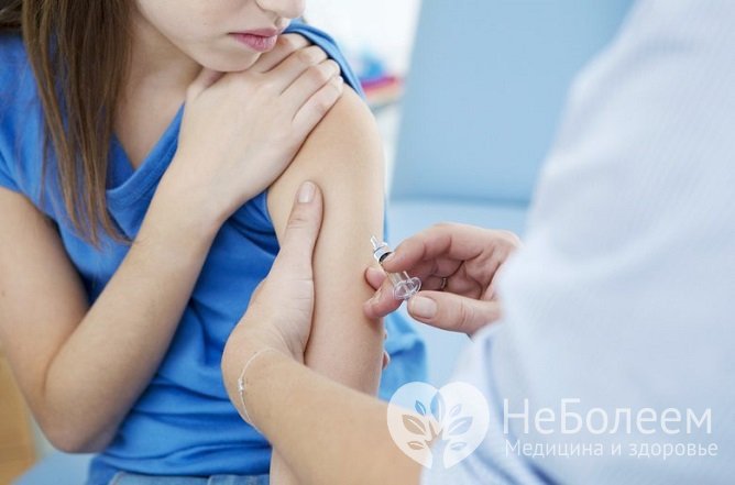 Наиболее эффективный способ профилактики – вакцинация