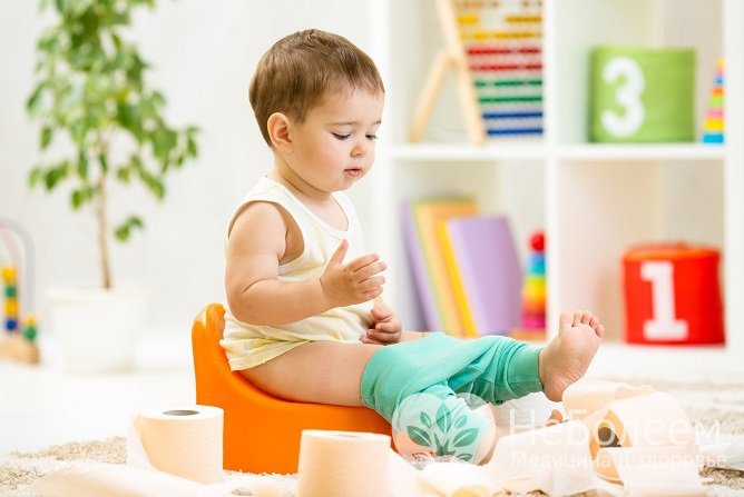Запор у ребенка 3 лет